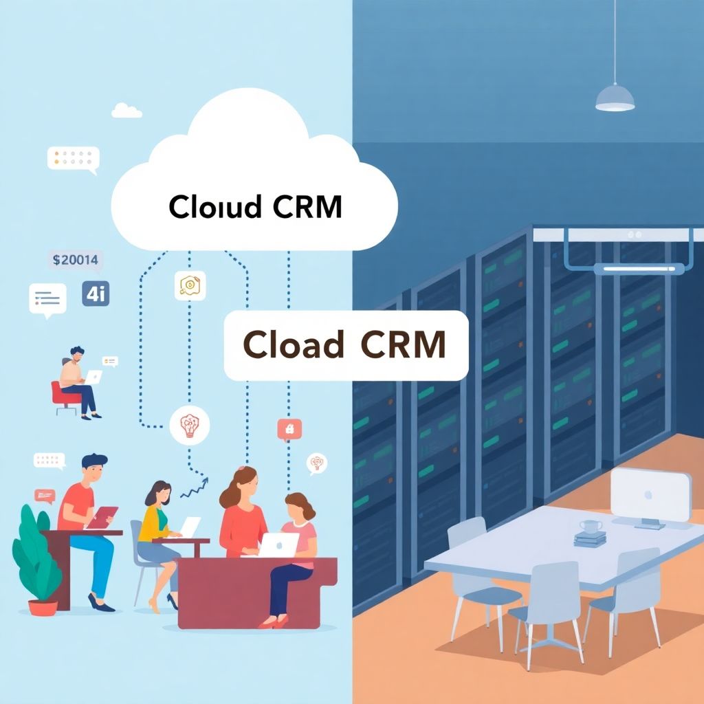 Сравнение облачных и локальных Crm: преимущества и минусы для бизнеса
