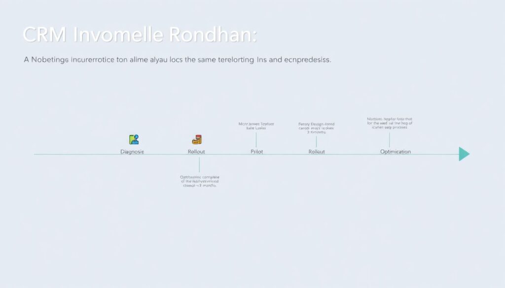Внедрение CRM: дорожная карта проекта - иллюстрация