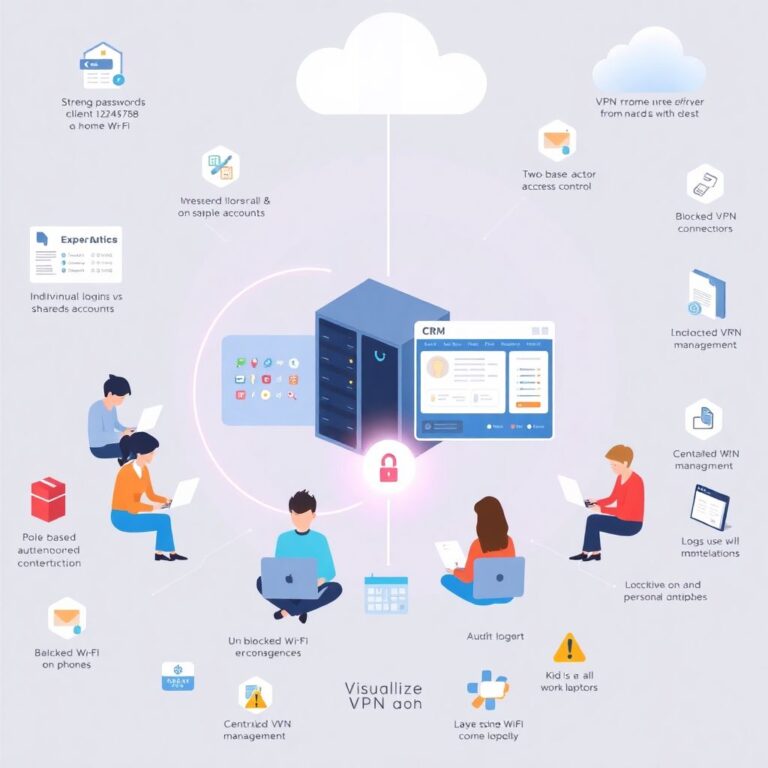 Безопасность удалённой работы: как Crm и Vpn защищают бизнес