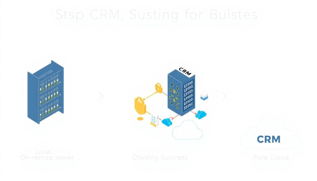 Облачные решения для хранения всех данных клиента в CRM - иллюстрация