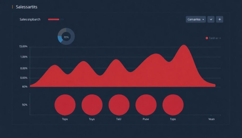 CRM-дашборты: визуализация продаж и маркетинга - иллюстрация