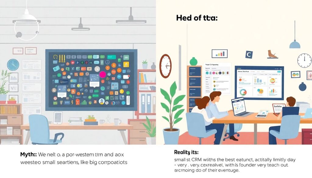 Как выбрать CRM для стартапа: путь от MVP к росту - иллюстрация