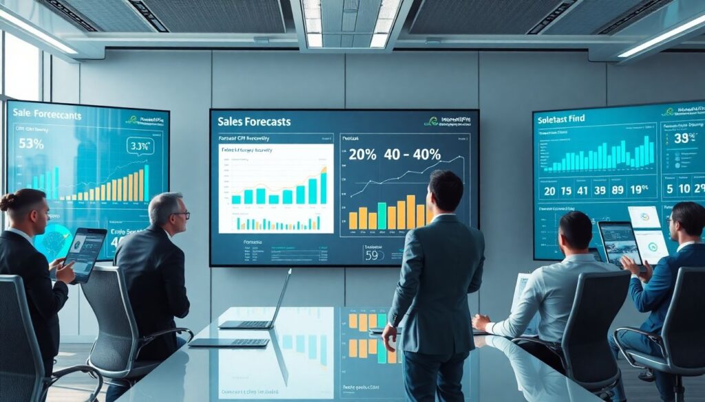 Прогнозирование продаж с использованием CRM-аналитики - иллюстрация