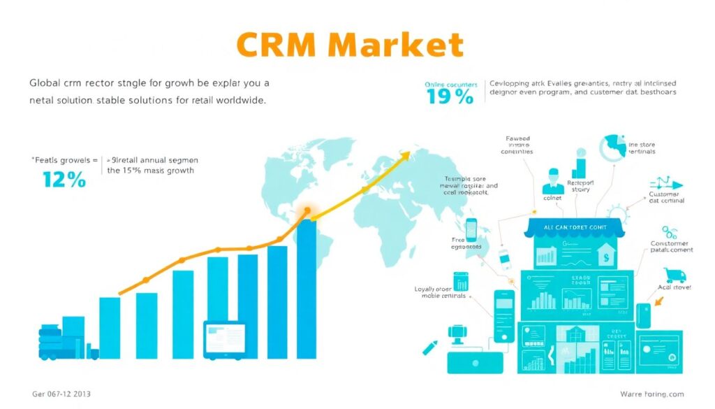 CRM для отрасли розничной торговли: особенности и решения - иллюстрация
