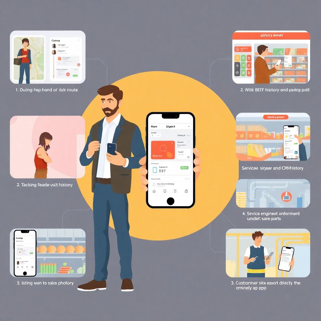 Мобильное приложение Crm: как внедрить для команды на месте и в полях