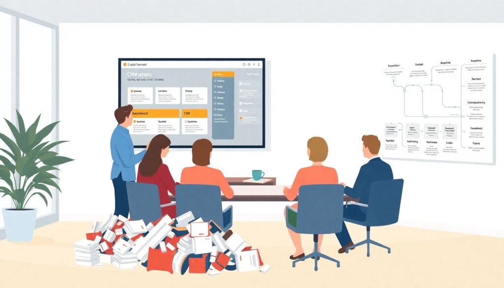 Как выбрать CRM для отрасли услуг - иллюстрация