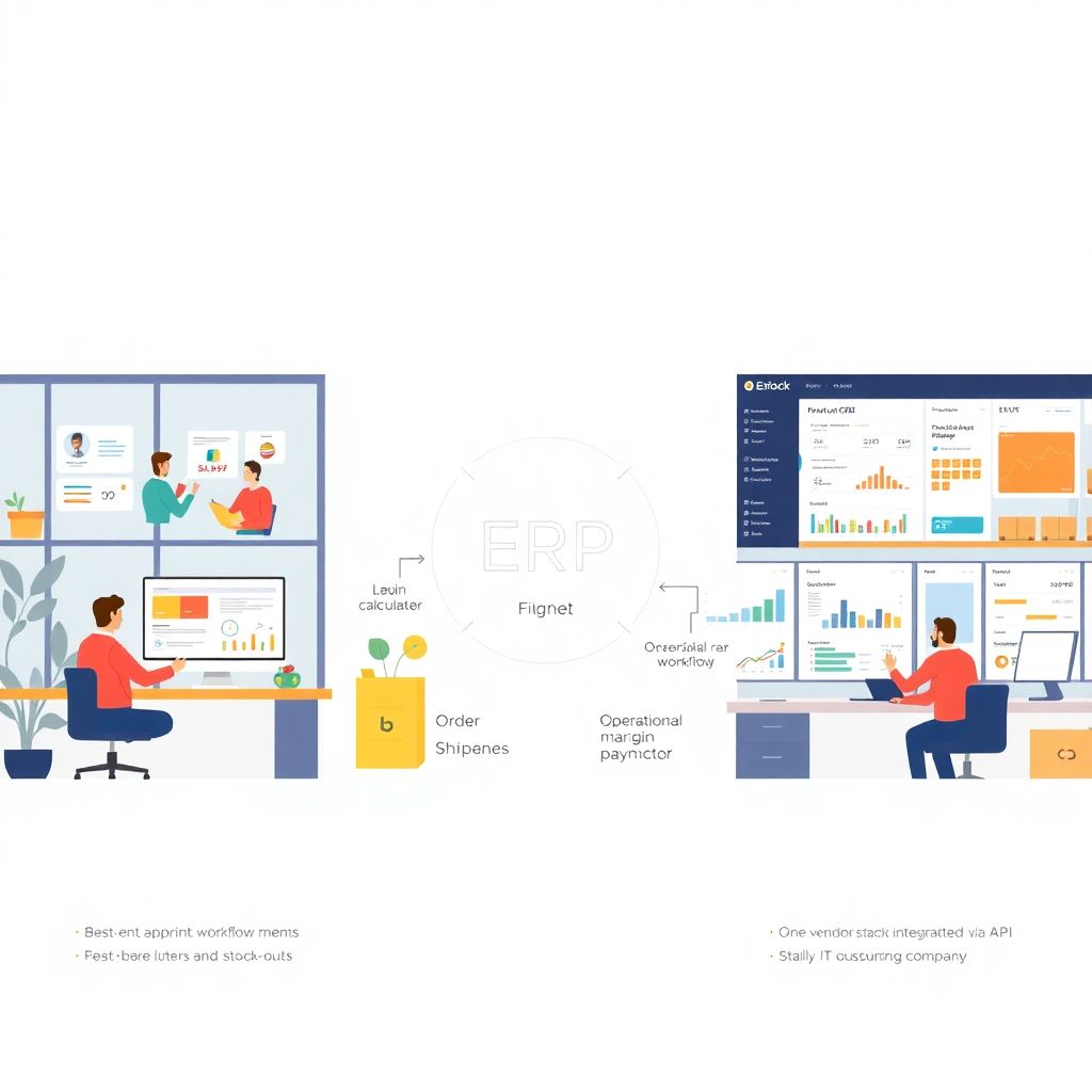Внедрение Erp и Crm для совместной оптимизации бизнес-процессов компании