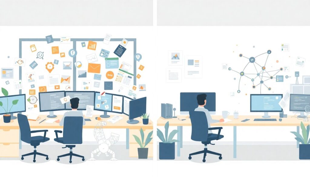 Автоматизация рутинных бизнес-процессов в сфере услуг - иллюстрация