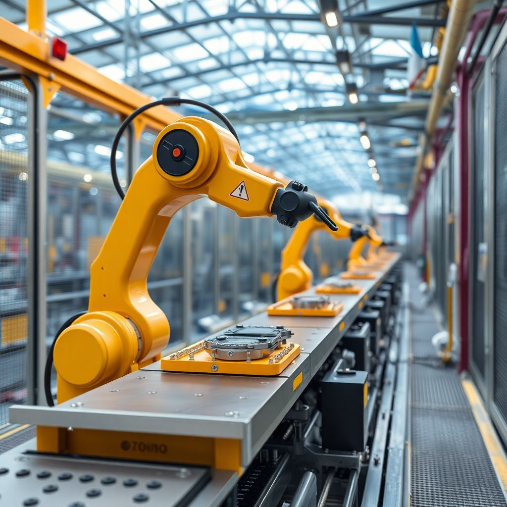 Роботы для автоматизации в производстве оптимизируют процессы