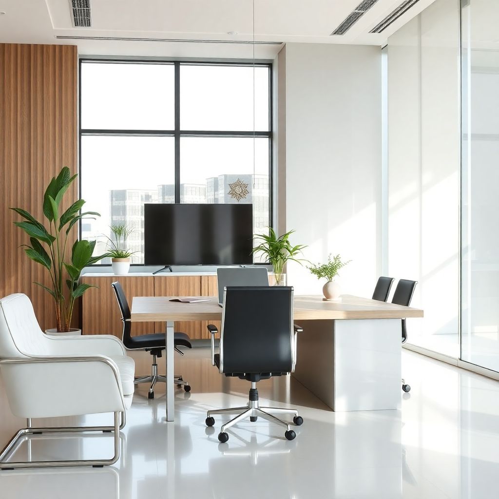 Офисная мебель на заказ поможет создать стойку ресепшен для бизнеса